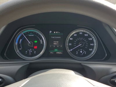 2021 Hyundai Sonata Hybrid Blue