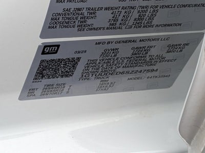 2025 GMC Sierra 1500 SLT
