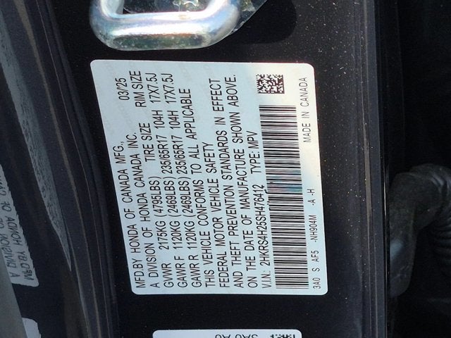 2025 Honda CR-V LX