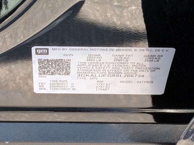 2025 GMC Terrain Elevation