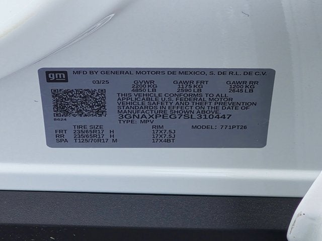 2025 Chevrolet Equinox LT