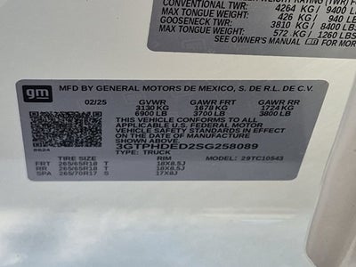 2025 GMC Sierra 1500 SLT