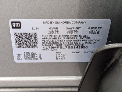 2025 Chevrolet TrailBlazer LT