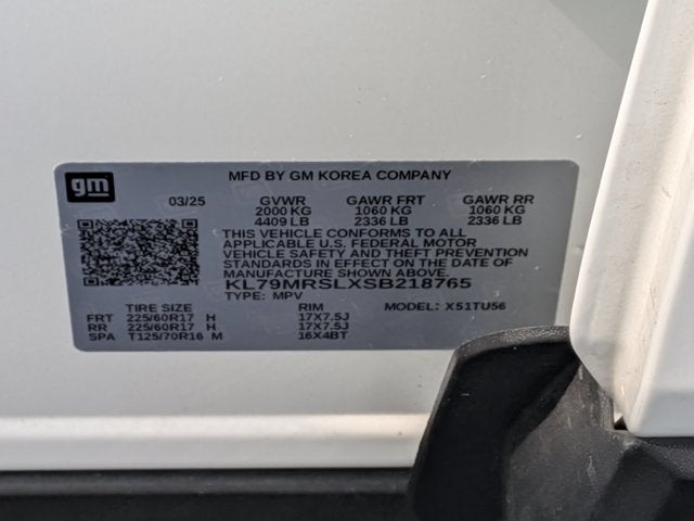 2025 Chevrolet TrailBlazer LT