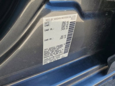 2021 Nissan Altima 2.5 SR