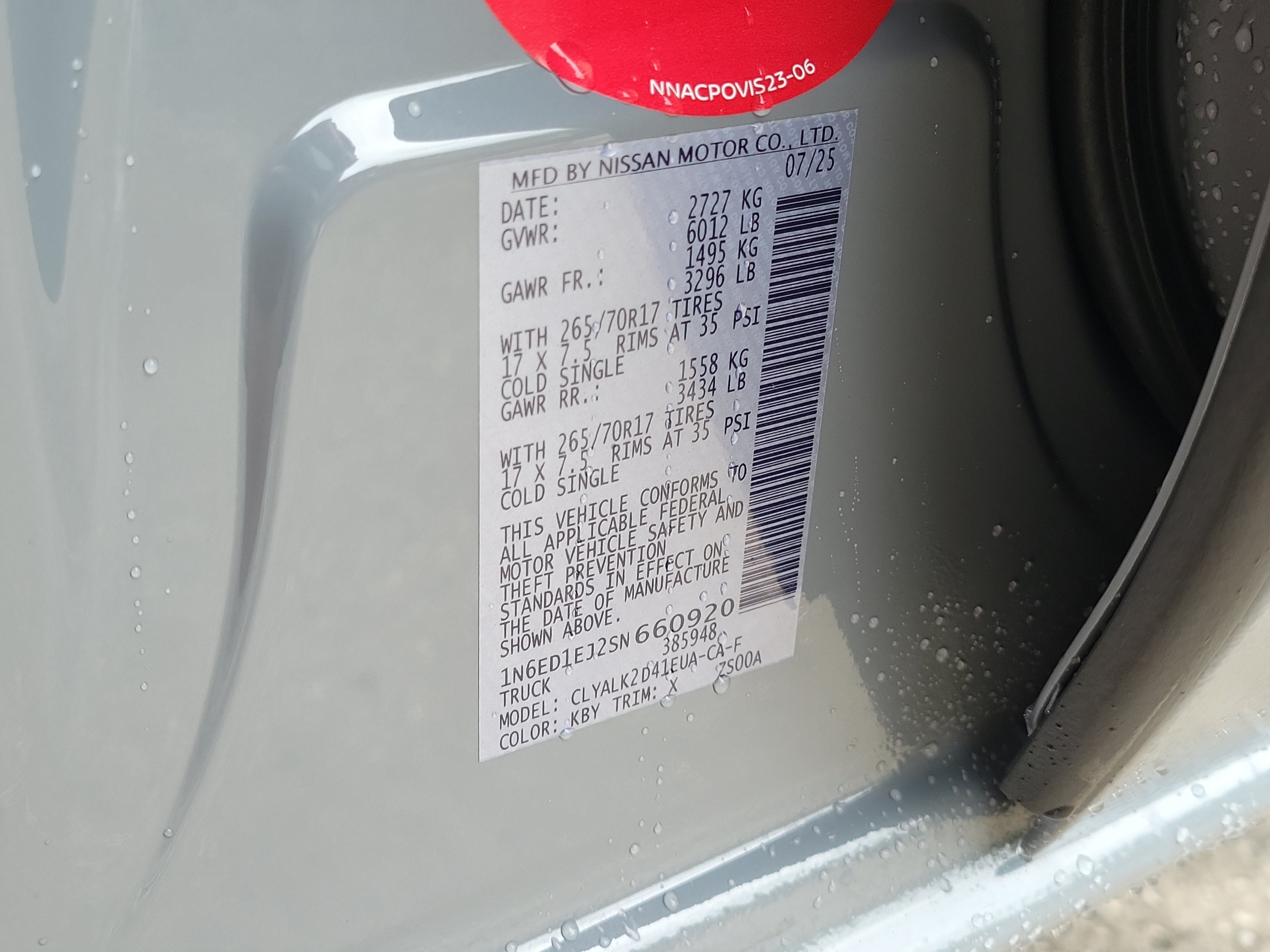 2025 Nissan Frontier PRO-X