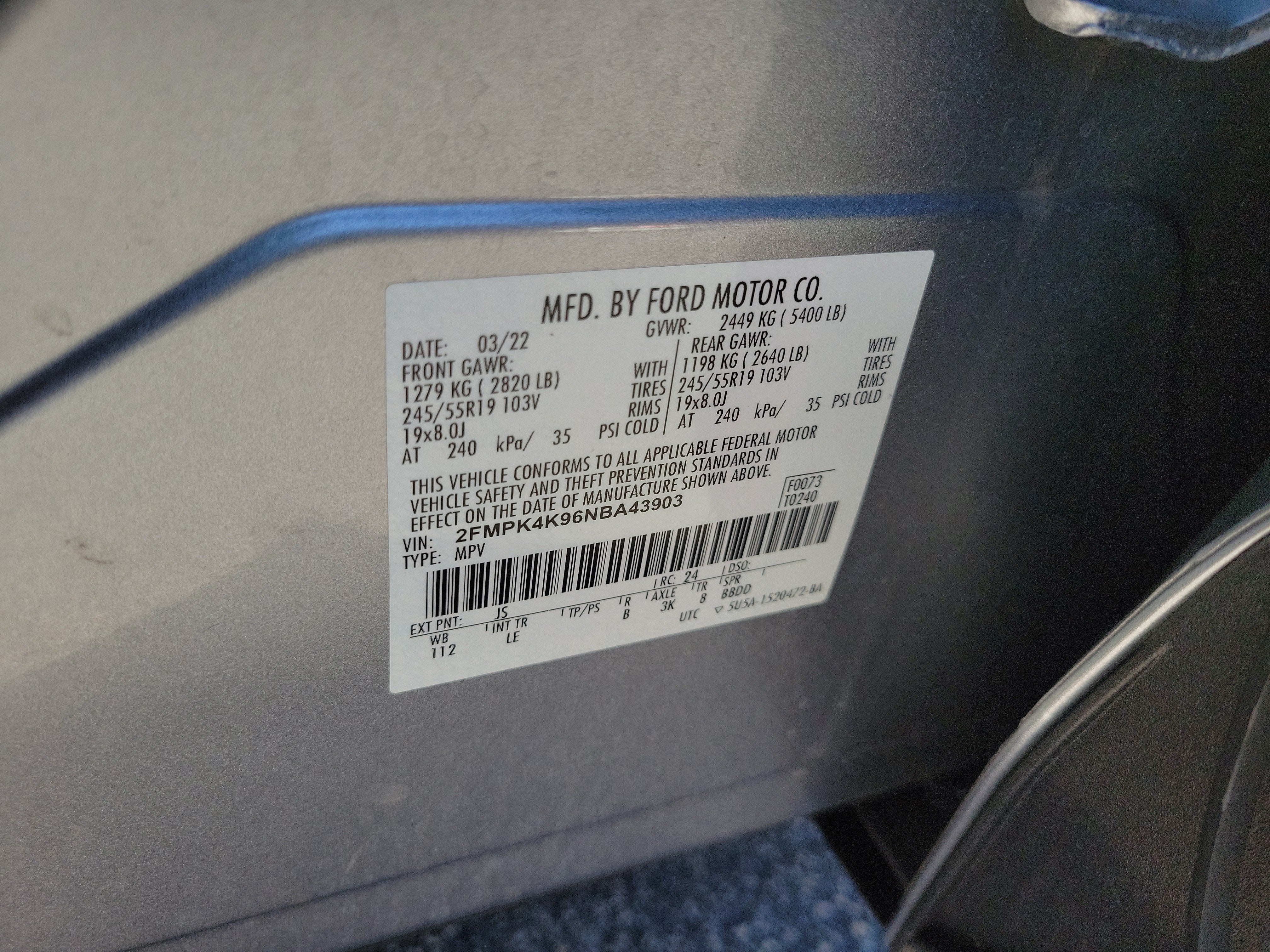 2022 Ford Edge Titanium