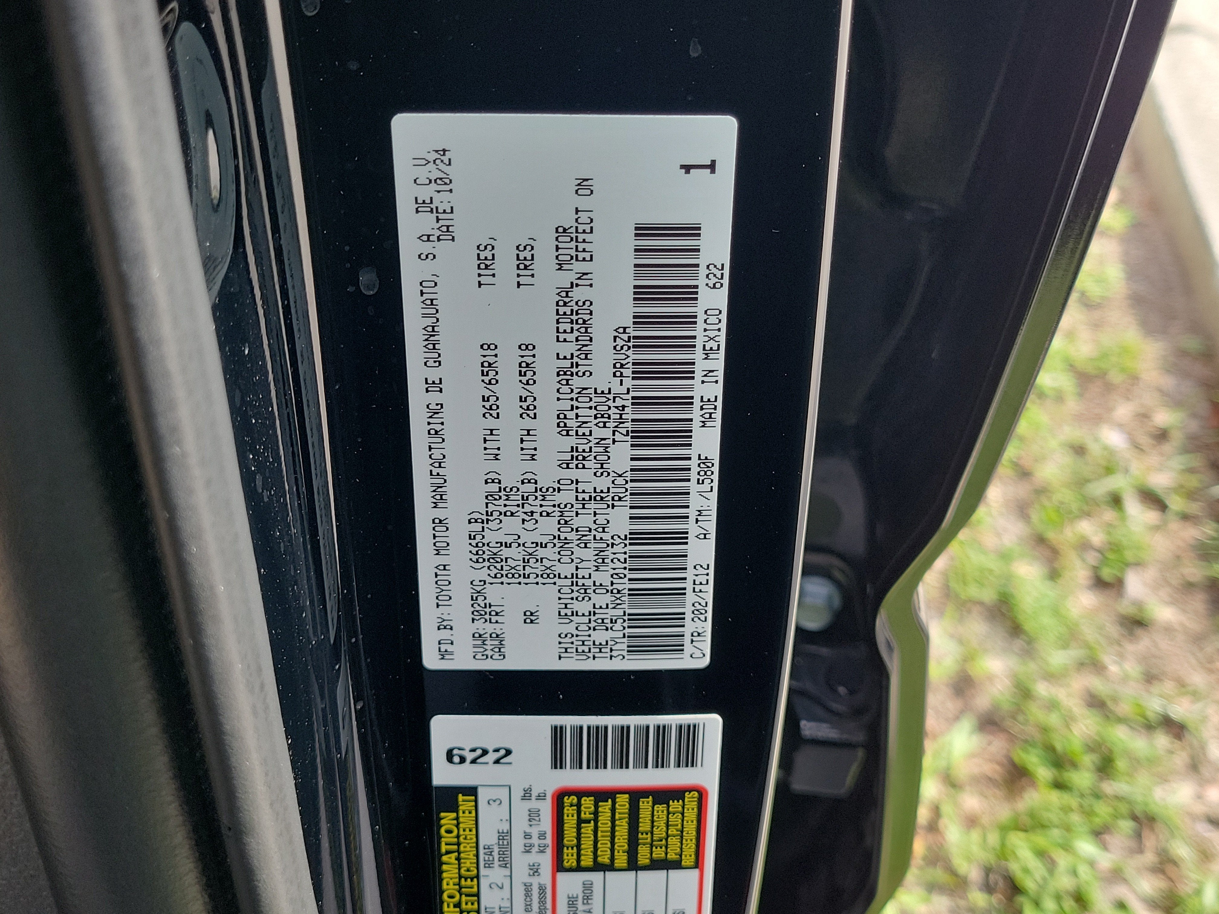 2024 Toyota Tacoma 4WD TRD Sport Hybrid