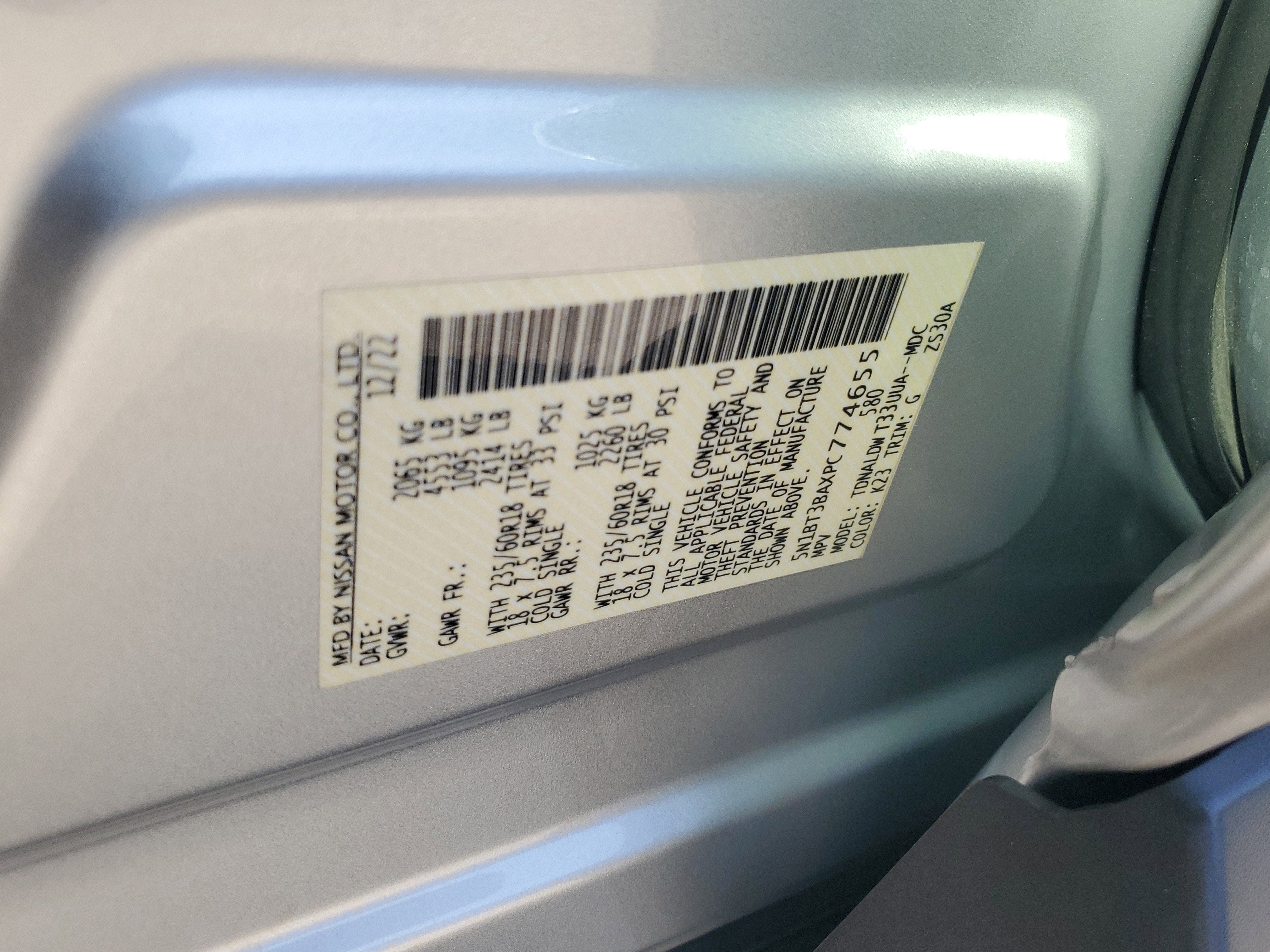 2023 Nissan Rogue SV