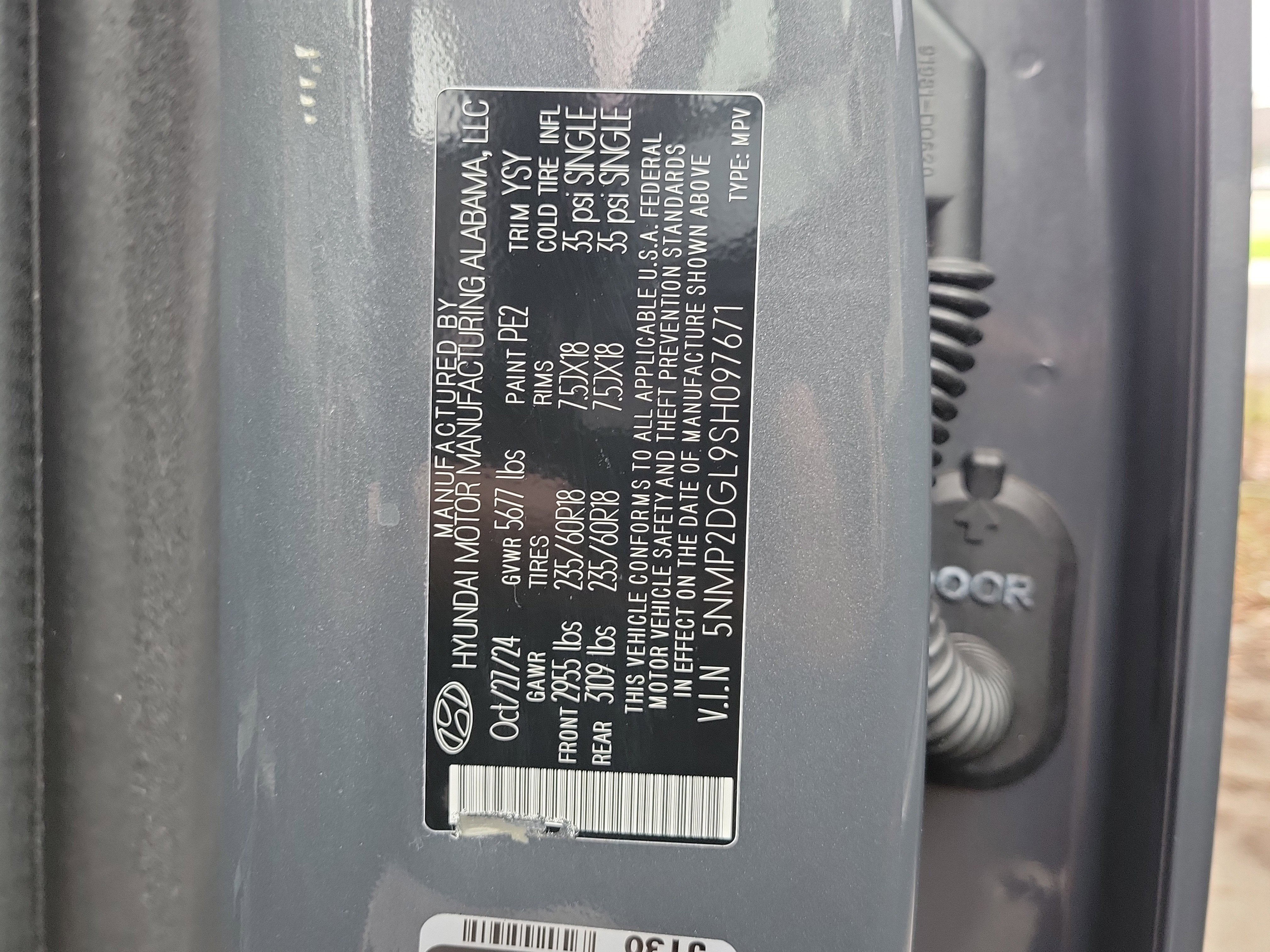 2025 Hyundai Santa Fe SEL