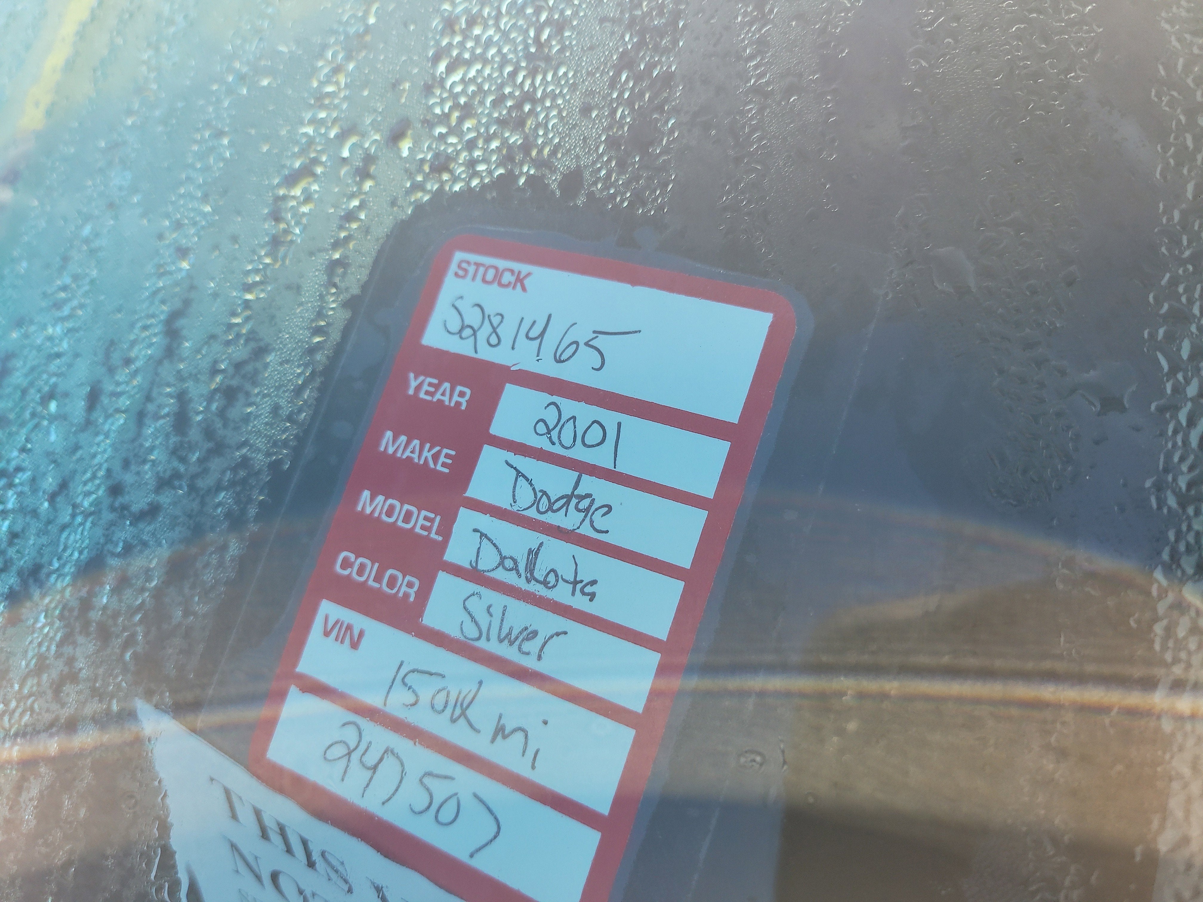 2001 Dodge Dakota Sport