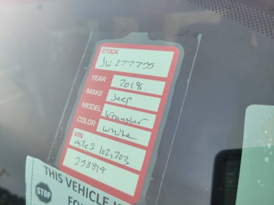 2018 Jeep Wrangler Unlimited Sport S