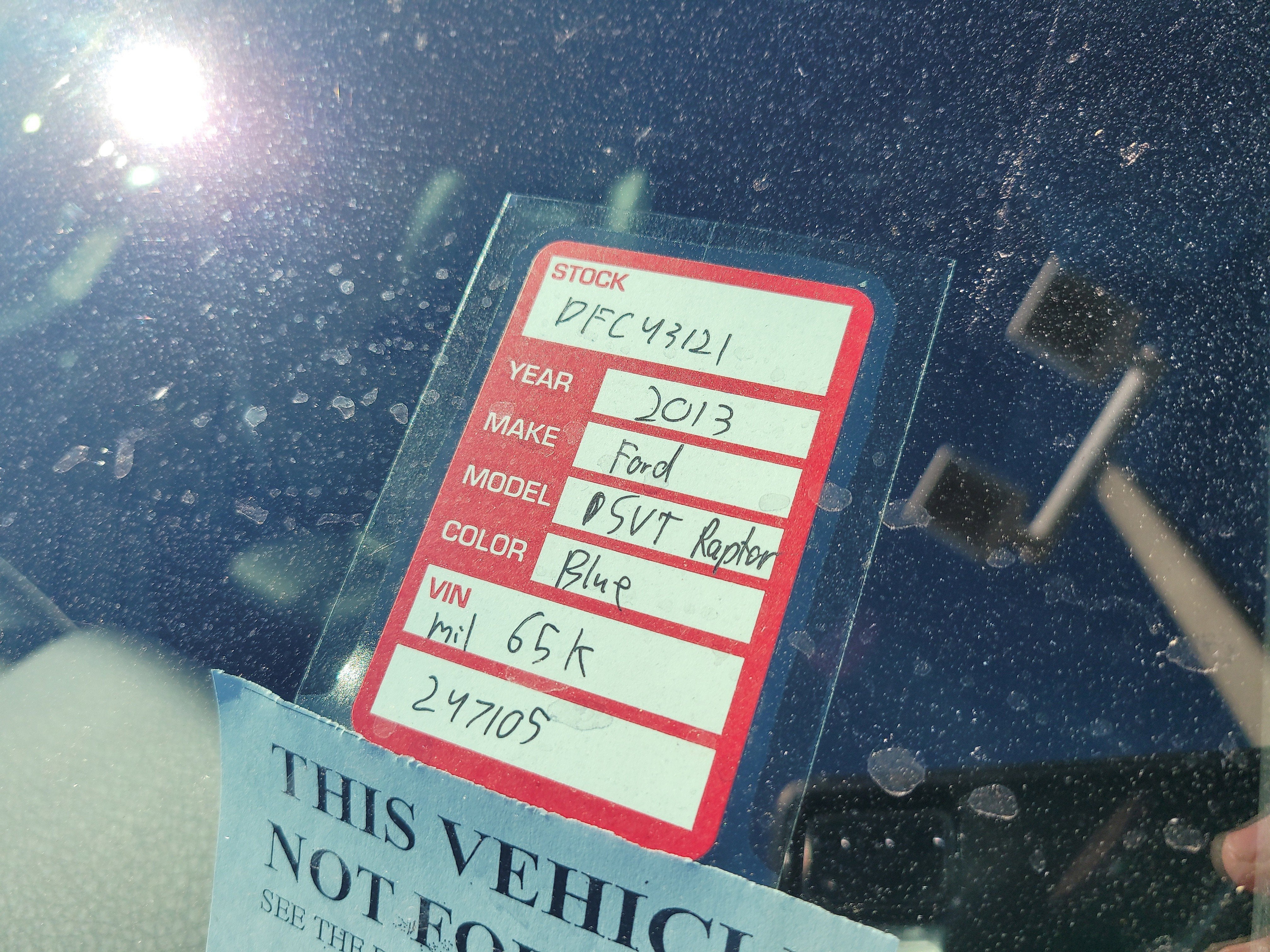 2013 Ford F-150 SVT Raptor