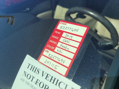 2019 GMC Acadia Denali