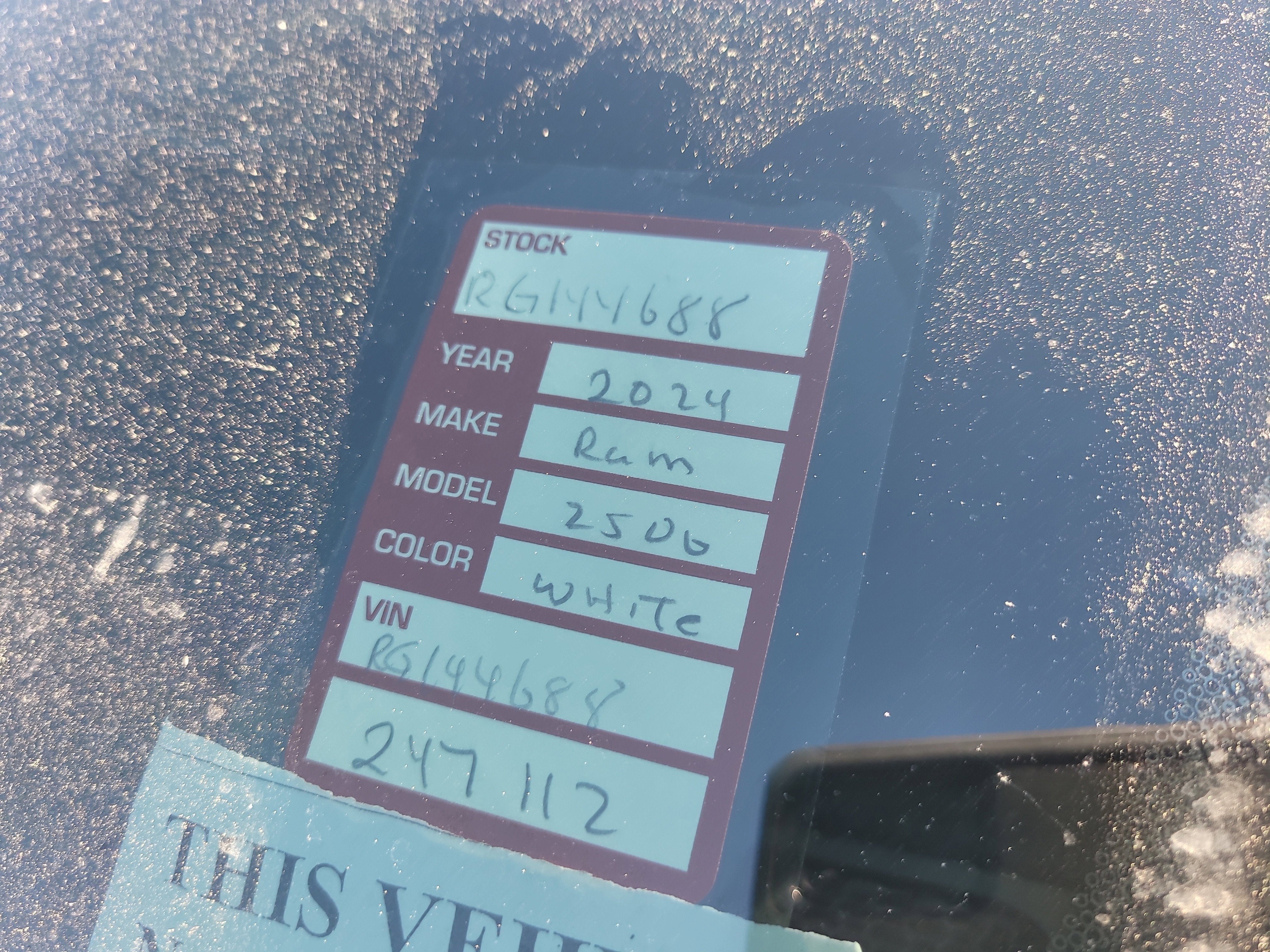 2024 RAM 2500 Big Horn