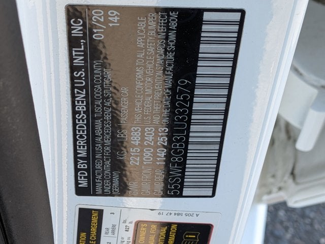 2020 Mercedes-Benz C-Class AMG® C 63