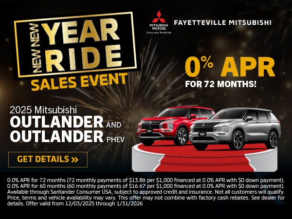 2025 Mitsubishi Outlander and Outlander PHEV