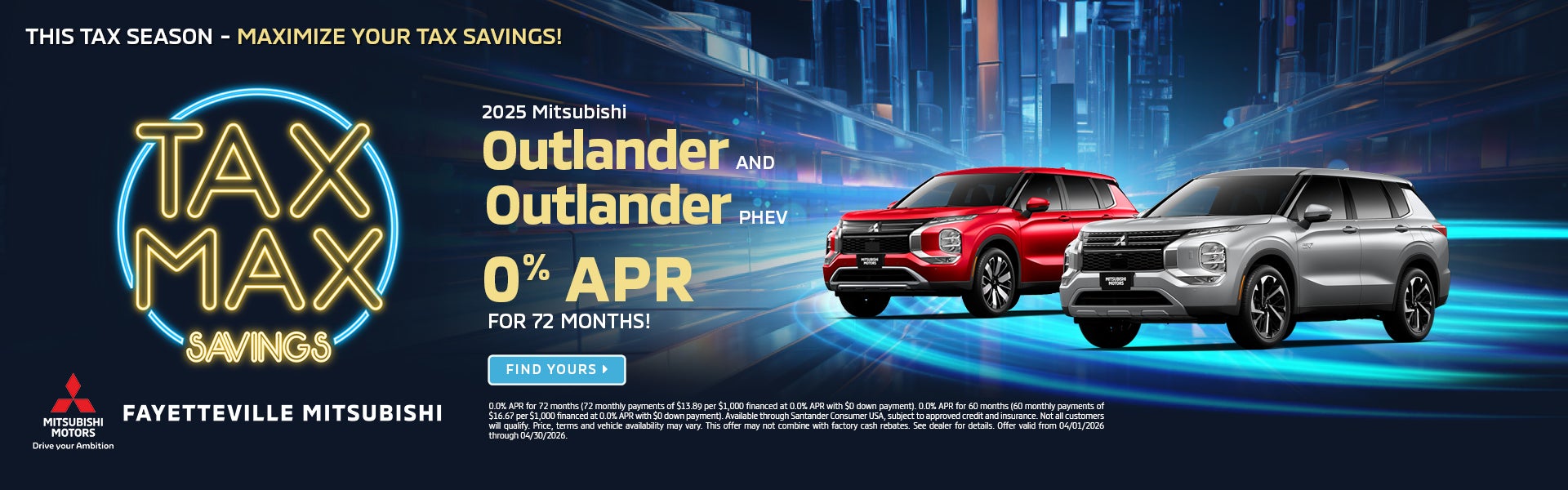 Outlander & Outlander PHEV