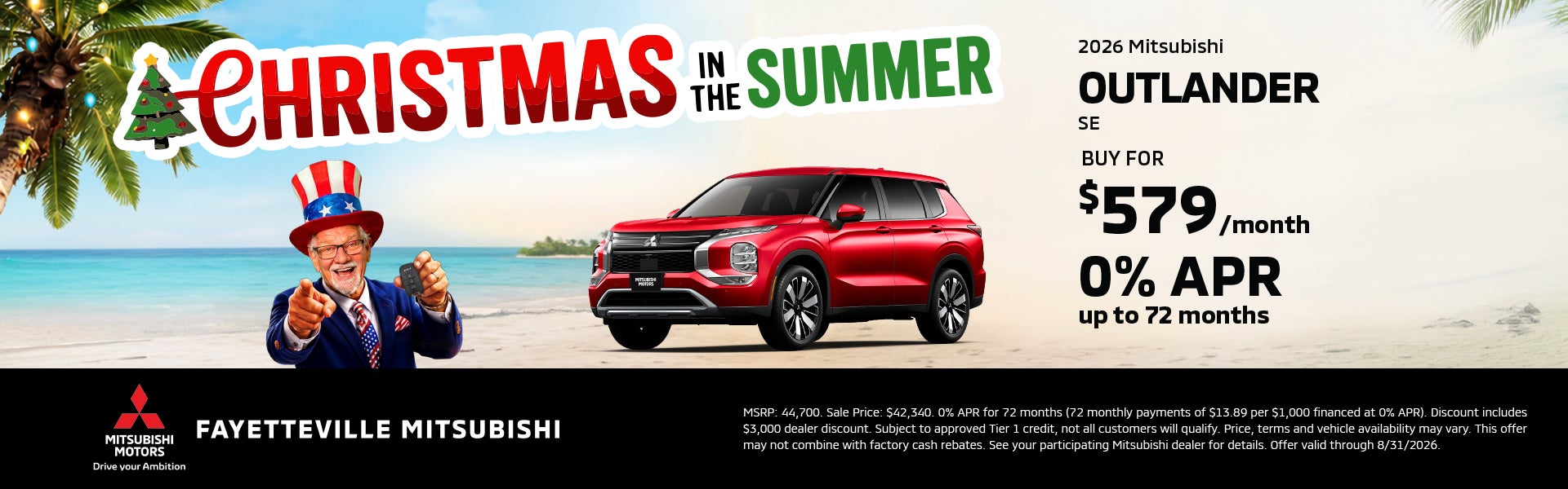 2026 Mitsubishi Outlander SE