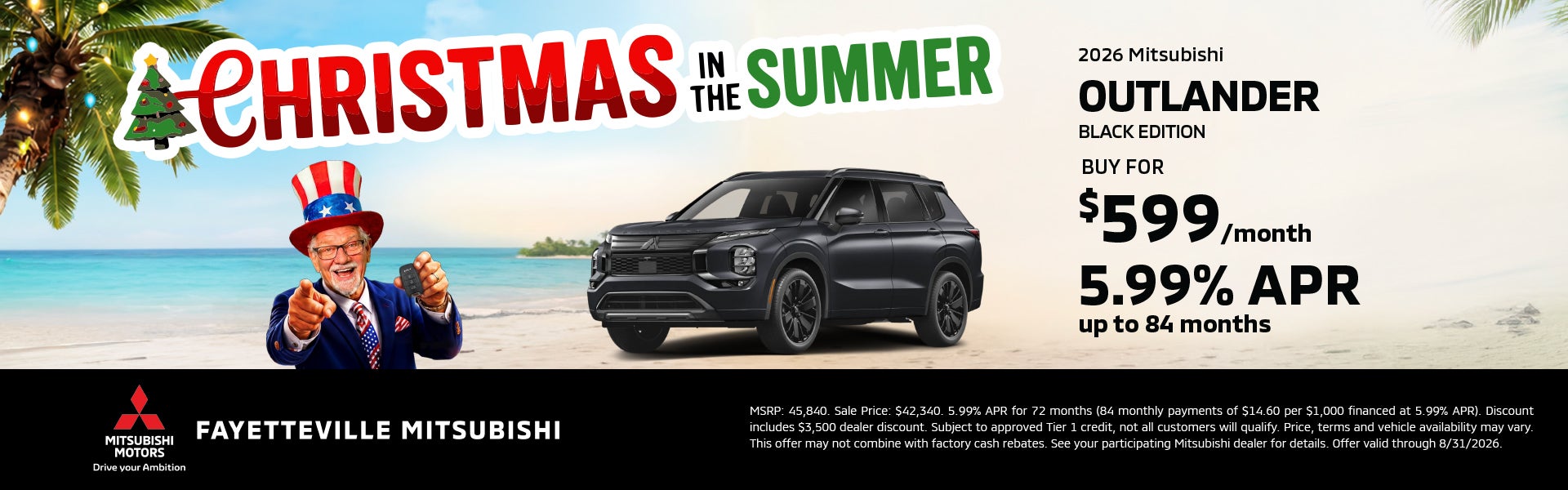 2026 Mitsubishi Outlander Black Edition