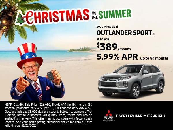 2026 Mitsubishi Outlander Sport SE