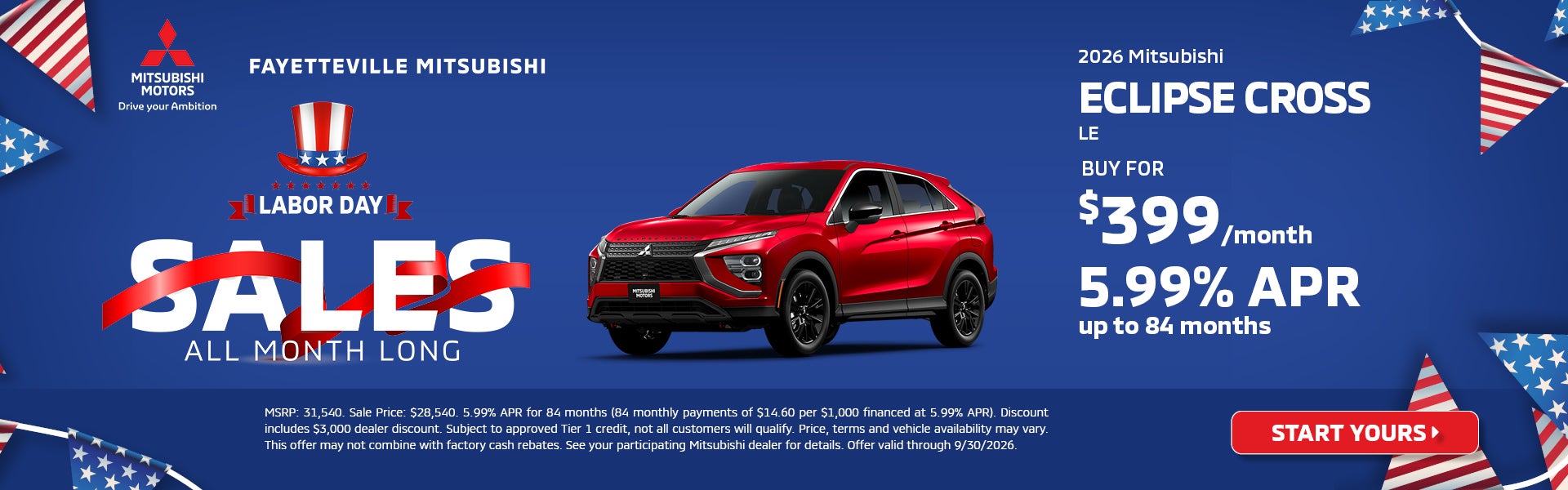 2026 Mitsubishi Eclipse Cross LE