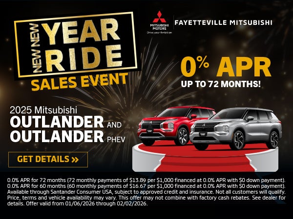 2025 Mitsubishi Outlander and Outlander PHEV