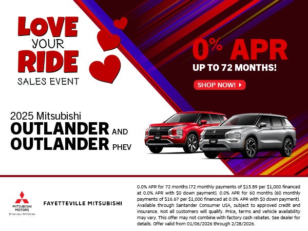 Outlander & Outlander PHEV