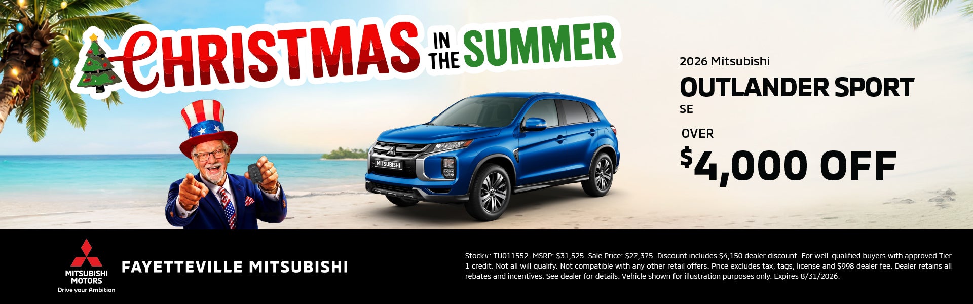 2026 Mitsubishi Outlander Sport SE