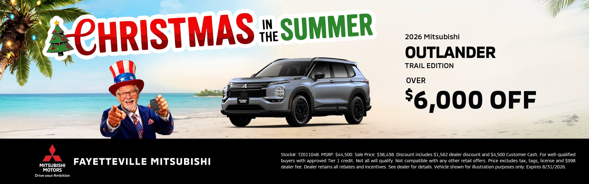 2026 Mitsubishi Outlander Trail edition