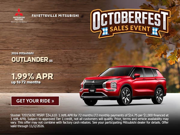 2026 Mitsubishi Outlander ES