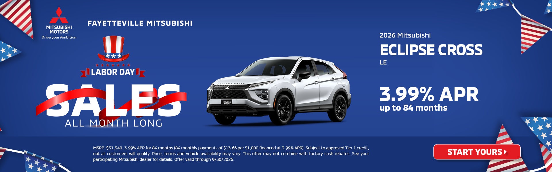 2026 Mitsubishi Eclipse Cross LE
