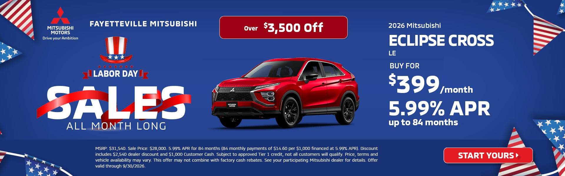 2026 Mitsubishi Eclipse Cross LE