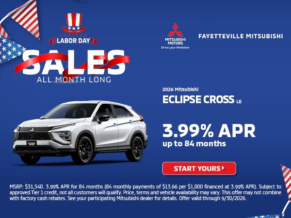 2026 Mitsubishi Eclipse Cross LE