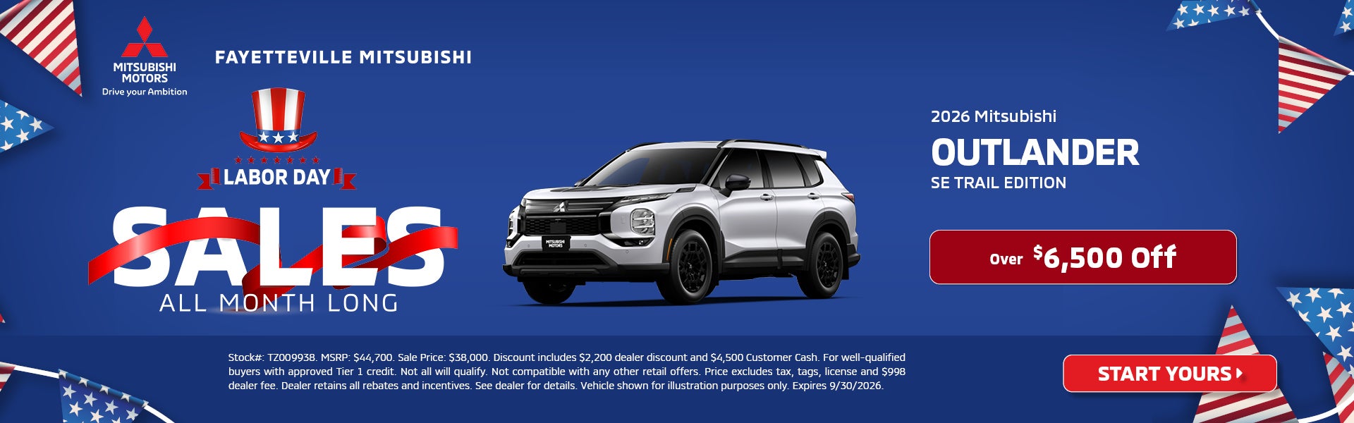 2026 Mitsubishi Outlander SE Trail Edition